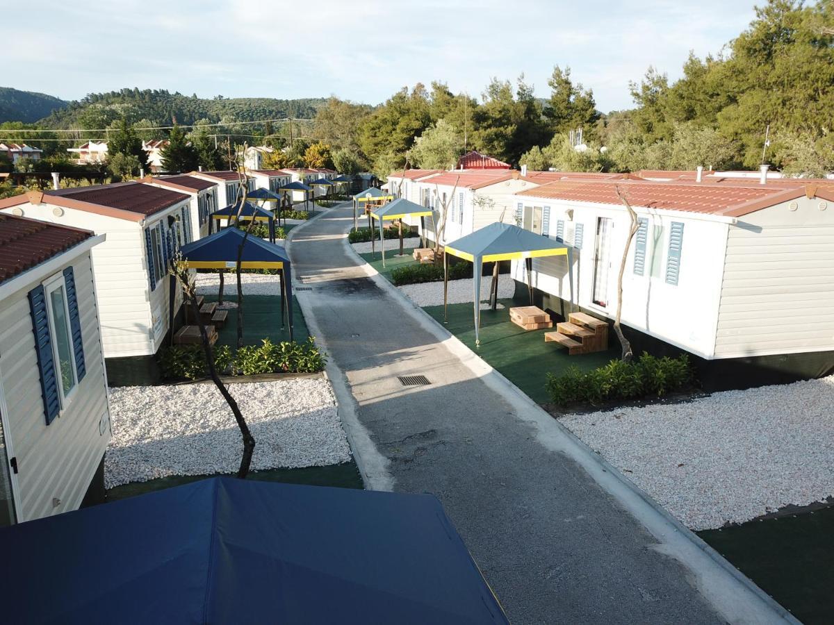 Happy Camp Mobile Homes In Castello Camping & Summer Resort Neos Marmaras Ngoại thất bức ảnh
